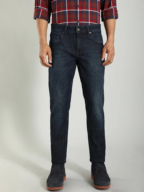 Indian Terrain Men Dark Blue Jeans
